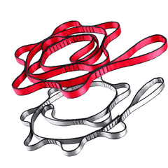 Nylon Webbing Climbing Rope for Hammocks Camping Travel