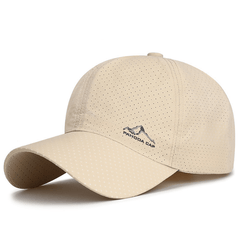 Quick Dry Baseball Cap Breathable Sunhat for Outdoor Sports Sun Protection
