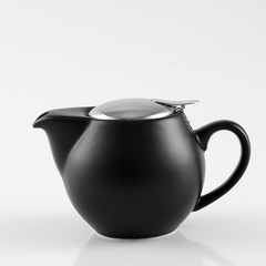 Ceramic Tea Pot with Stainless Steel Lid and Infuser for Loose Leaf Tea