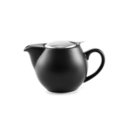 Ceramic Tea Pot with Stainless Steel Lid and Infuser for Loose Leaf Tea