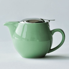 Ceramic Tea Pot with Stainless Steel Lid and Infuser for Loose Leaf Tea