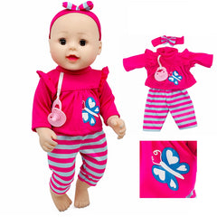 Doll Clothes Butterfly Tops Set 15" Baby