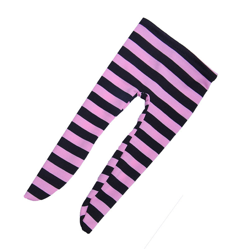 Striped Leggings Tight Pants for 15-18 Inch Baby Dolls