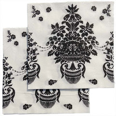 20pcs Printed Napkins Facial Tissues For Weddings