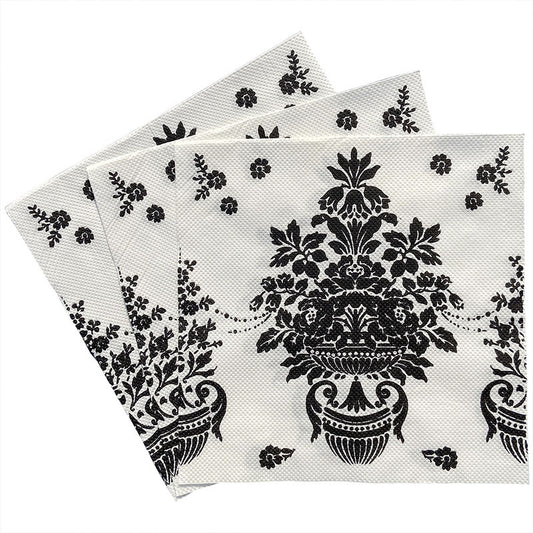 20pcs Printed Napkins Facial Tissues For Weddings