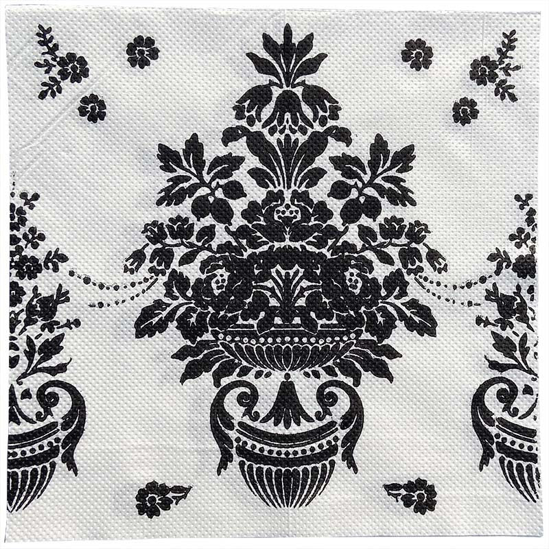20pcs Printed Napkins Facial Tissues For Weddings