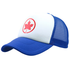 Unisex Summer Baseball Cap Casual Maple Leaf Net Cap Hat