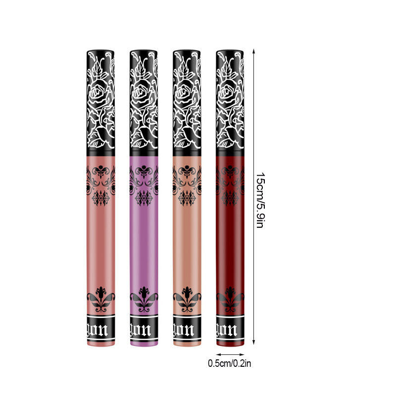 5 Colors Matte Lip Gloss Long Lasting Lip Glaze