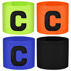 4PCS Multicolor Captain Armband for Players