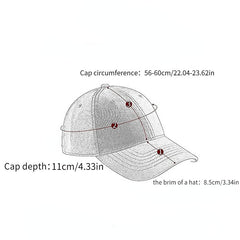 Men's Baseball Caps Spring And Autumn Outdoor Sun Hats Casual Sports