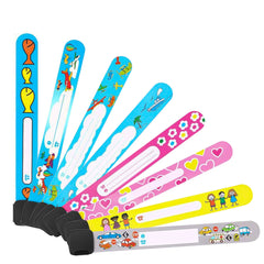 8pcs Child SOS Safety Bracelets Waterproof Anti Lost Wrist Belt for Boys Girls