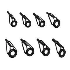 8pcs 80pcs Ceramic Carbon Steel Direction Ring Guide Set for Lure Rods