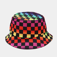 Dragon Flame Print Bucket Hat Clouds Tie Dye Casual Basin Hat Hip Hop Sunscreen