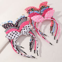 10pcs Polka Dot Heart Floral Star Headbands for Girls
