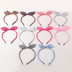 10pcs Polka Dot Heart Floral Star Headbands for Girls