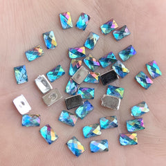 100PCS 0.23in AB Flatback Rhinestone DIY Crafts