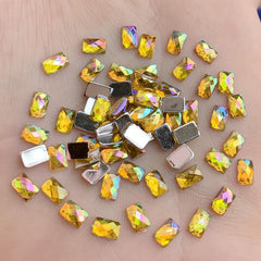 100PCS 0.23in AB Flatback Rhinestone DIY Crafts