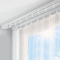 50pcs Plastic Curtain Gliders for Window, Shower Curtains, Doors