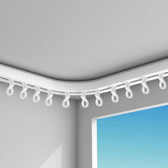 50pcs Plastic Curtain Gliders for Window, Shower Curtains, Doors