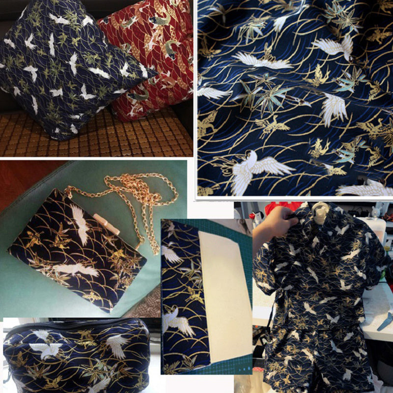 30pcs Japanese Fabric Print DIY Patchwork Material Set