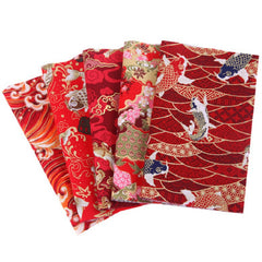 30pcs Japanese Fabric Print DIY Patchwork Material Set