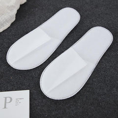 Men's Disposable Slippers Eco friendly Non Woven Home Shoes