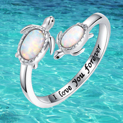 Creative Turtle Open Ring Decorative Accessories Gift For Girls
