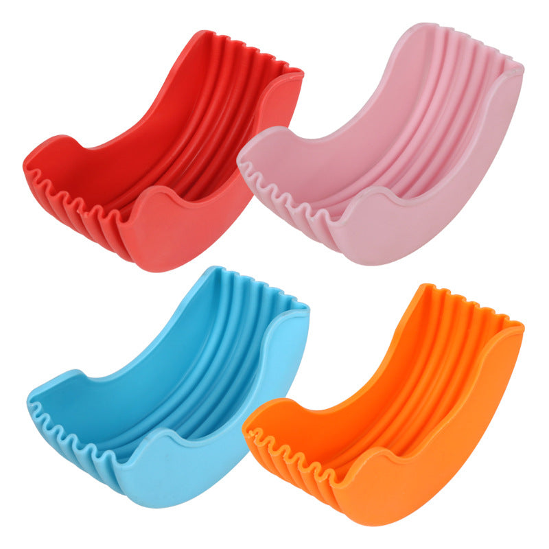 Silicone Hamburger Clip Box, Fall Resistant, Kitchen Supplies