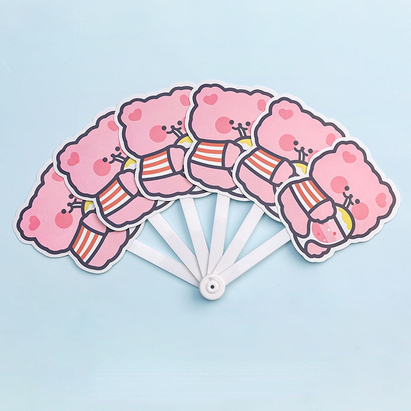 Portable Holiday Fan in Summer - Beach Manual Fan