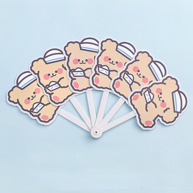 Portable Holiday Fan in Summer - Beach Manual Fan