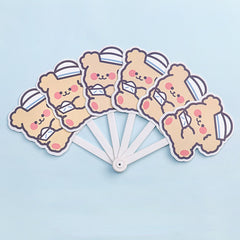 Portable Holiday Fan in Summer - Beach Manual Fan