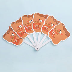 Portable Holiday Fan in Summer - Beach Manual Fan