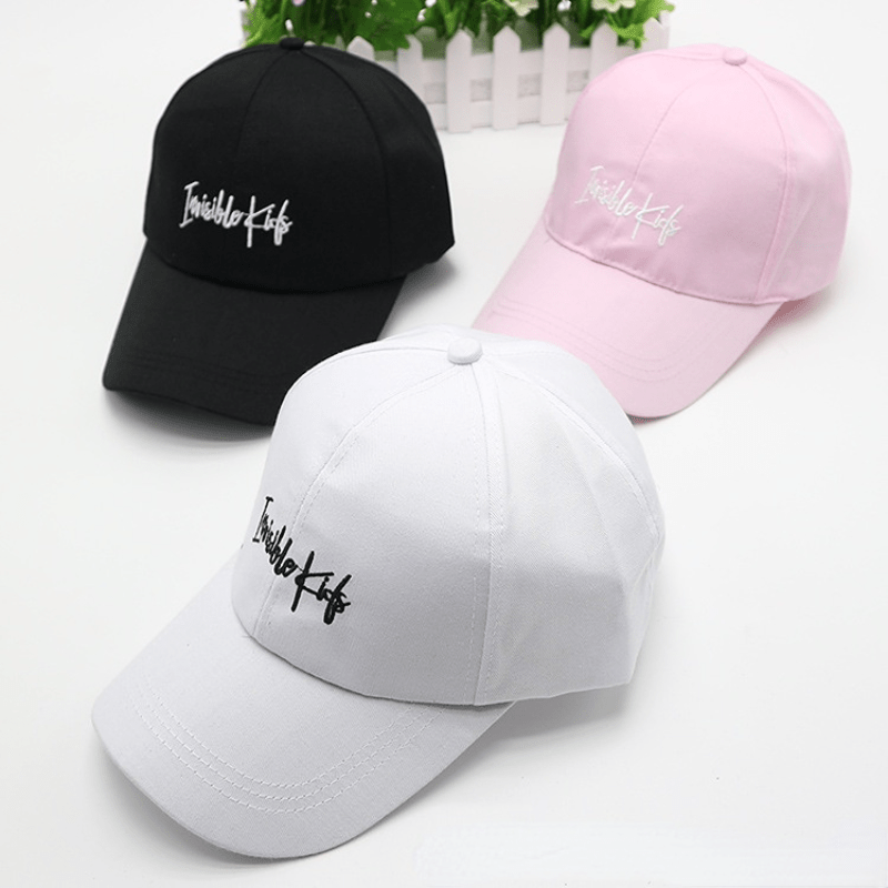 Embroidery Baseball Cap Breathable Sports Hat Outdoor Sunscreen Dad Hats