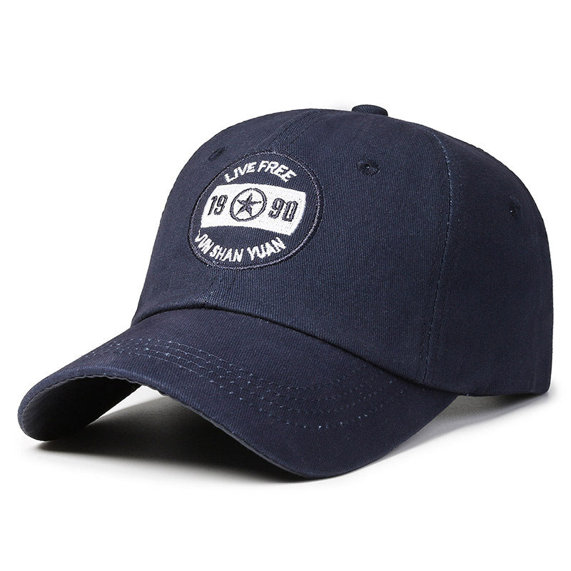 Men's Women's Baseball Cap Autumn Casual Sun Hat Outdoor Peaked Cap