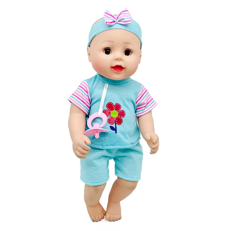18 Inch Doll Clothes Accessories Tops Pacifier Shorts Headbands Fits Baby Dolls