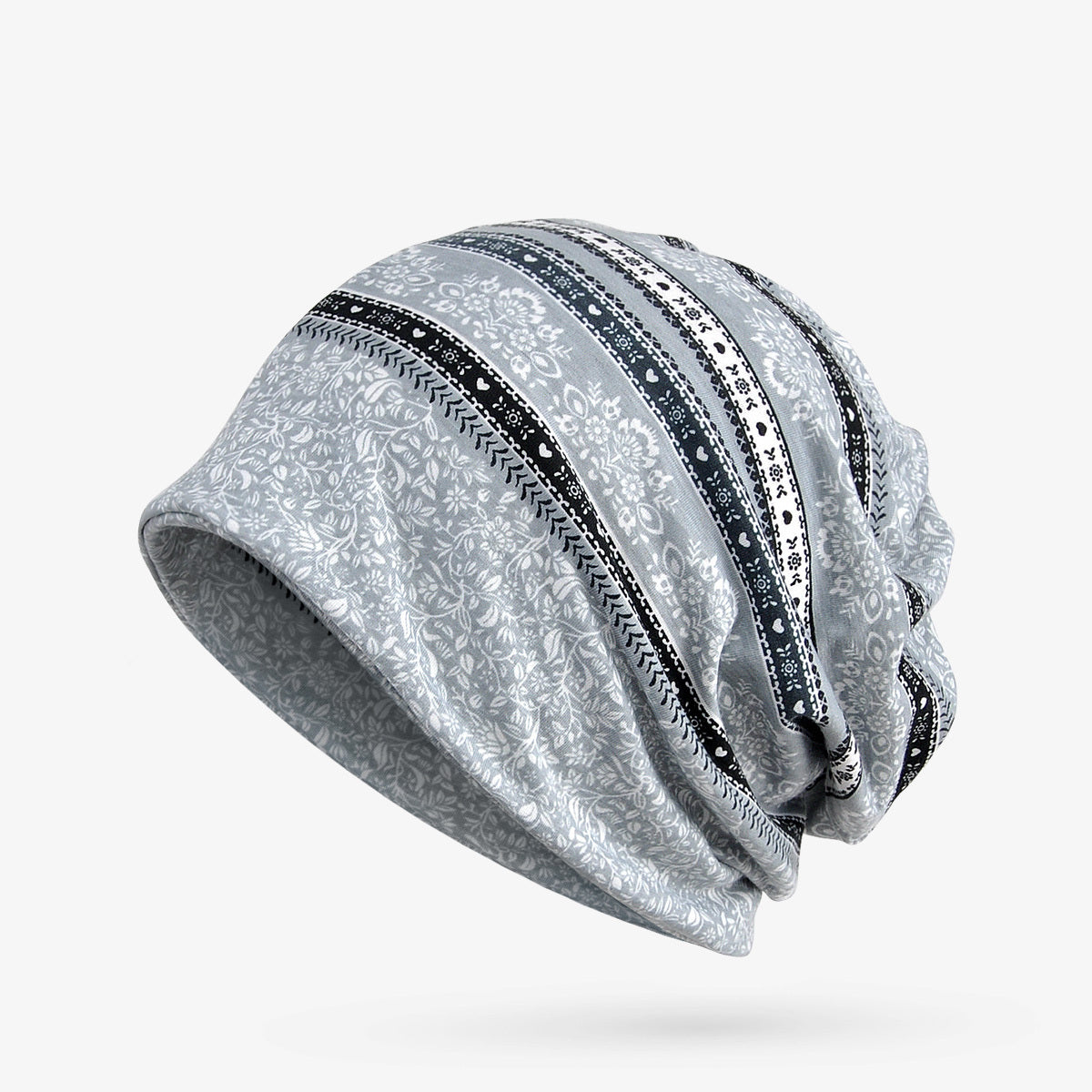 Women Baggy Slouchy Beanie Hat Hip Hop Lightweight Elastic Skull Cap
