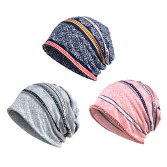 Women Baggy Slouchy Beanie Hat Hip Hop Lightweight Elastic Skull Cap
