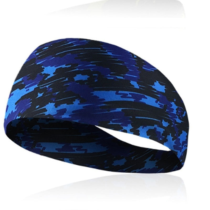 Camouflage Sports Headband Running Gym Yoga Hair Band