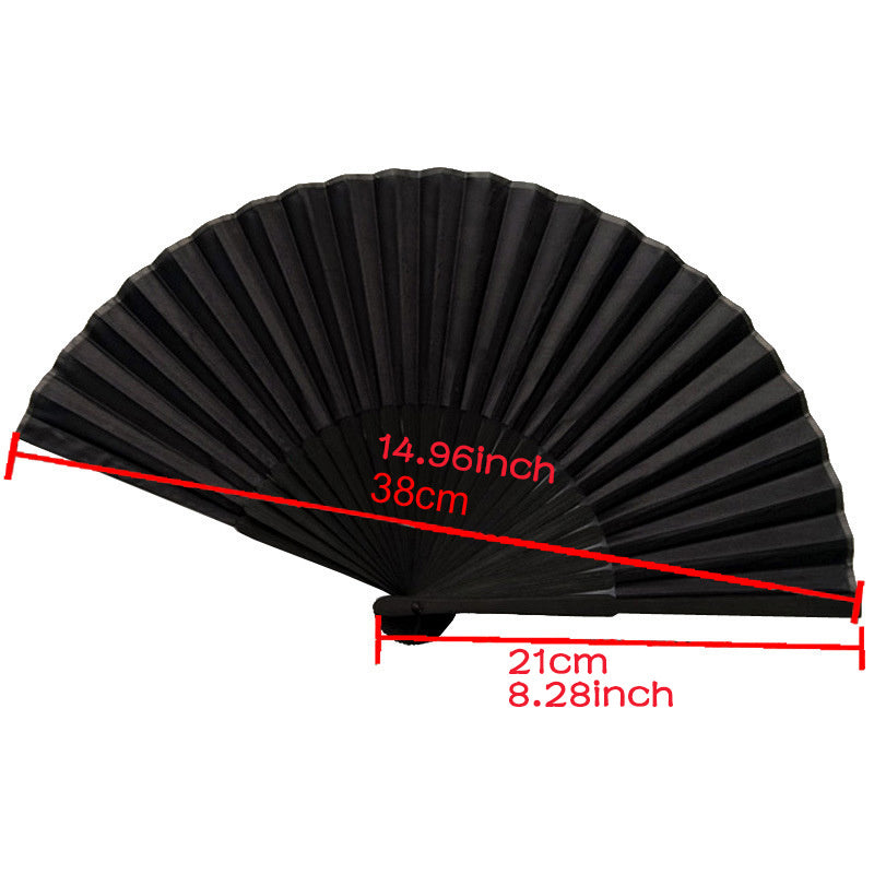 Classic Style Fan Oriental Folding Fan Solid Fan