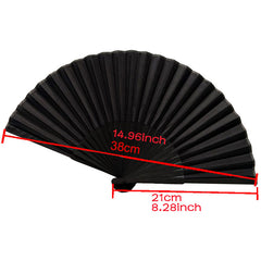 Classic Style Fan Oriental Folding Fan Solid Fan