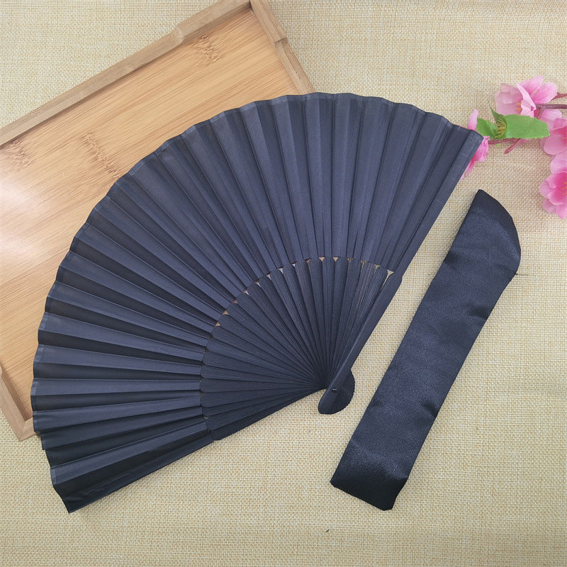 Classic Style Fan Oriental Folding Fan Solid Fan