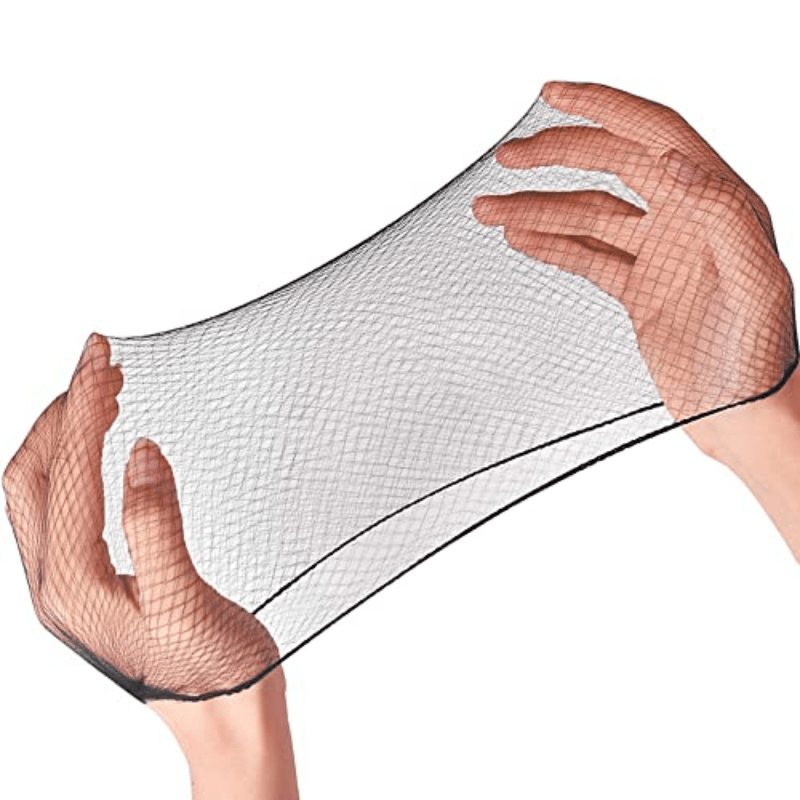 100pcs Elastic Hair Net for Ballet Buns and Wigs