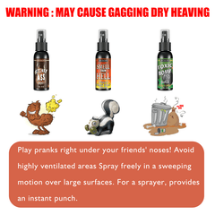 Fart Spray & Poop Hell Bomb Prank Kit