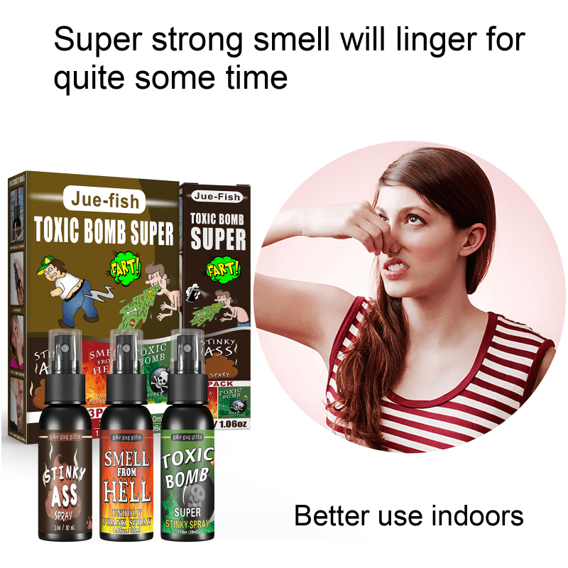 Fart Spray & Poop Hell Bomb Prank Kit