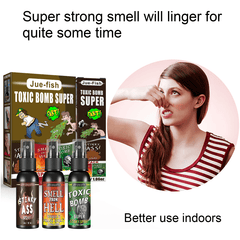 Fart Spray & Poop Hell Bomb Prank Kit