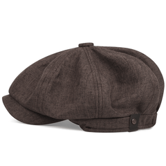 Vintage Block Beret British Style Octagonal Hat Newsboy Hat Casual Painter Hats