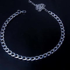 Chunky Chain Anklet & Titanium Steel Chain Anklet