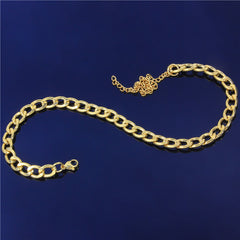 Chunky Chain Anklet & Titanium Steel Chain Anklet