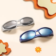 Y2K Polarized Sunglasses UV400 Boys Girls