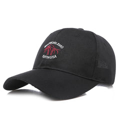 Embroidered Sunscreen Baseball Cap Lightweight Breathable Sports Hat